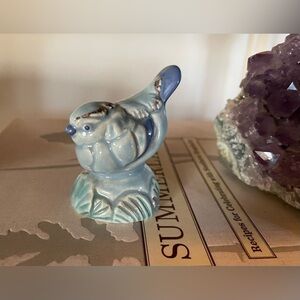 Vintage porcelain blue bird 🐦